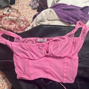 Pitaya Pink Crop Top - Size S, NWT